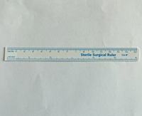 Marqueur cutané chirurgical stérile à double pointe et règle chirurgicale en papier pour la vente en gros – Stylo marqueur cutané médical chirurgical