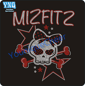 カスタムHotfixラインストーンシートダイヤモンド熱伝達カスタマイズきれいなネオンカラーTシャツラインストーンパターンカスタマイズ - Product Image 2