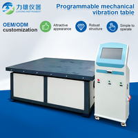 Mesa de Vibración Mecánica Programable LX-JX-ZD500, Plataforma de Prueba Grande de 10KW de Potencia, Simulador de Vibración para Transporte