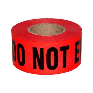 Waterproof Printed Barrier Ribbon Safety Warning Caution Tape