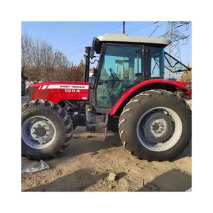 Second hand Massey ferguson Original engine 100HP 4wd 90% new Used tractor Hot sale farming machinery tractors in good condition