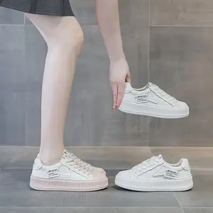 Chaussures de course à lacets <span class=keywords><strong>JOYTIME</strong></span> pour femmes, respirantes, confortables, rehaussantes, sportives, pour la marche estivale, avec semelle intermédiaire en PU et caoutchouc - Product Image 2