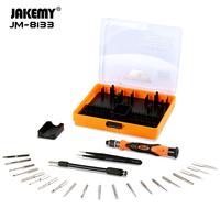 JAKEMY DIY – Kit de tournevis magnétique de précision en acier au chrome-vanadium pour appareils électroniques OEM JM-8133 – Haute Qualité