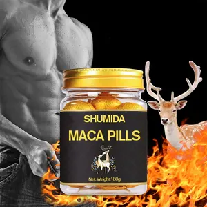 OEM ODM tongkat ali pill deer whip ginseng capsule men energy support black maca root capsule