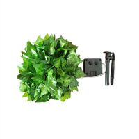 Contrôle de la batterie solaire extérieur étanche Led feuilles vertes fil de cuivre guirlande lumineuse pour jardin cour vacances décoration de mariage