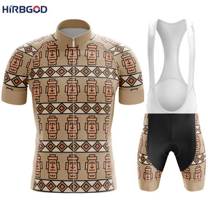 HIRBGOD – maillot de cyclisme pour hommes, ensemble de vêtements de <span class=keywords><strong>cycliste</strong></span> péruviens <span class=keywords><strong>avec</strong></span> 3 poches arrière - Product Image 3