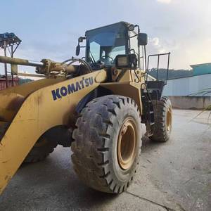 Chargeur frontal d'occasion WA380 Komatsu, chargeur de tracteur d'origine WA380-3 WA380-5 WA380-6, d'occasion, provenance Japon, WA470 à bas prix - Product Image 4