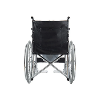 Chaise de transfert pliable pour patients âgés pour accoudoir extérieur d'hôpital Floding fauteuil roulant manuel léger