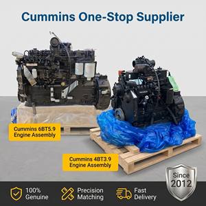 <strong>Complete</strong> Cummins 6BT 6 Cylinder Excavator Engine Assembly Ce Certified Boat Engine Boat 4 Stroke Cummins Diesel Engine for Truck - Product Image 1