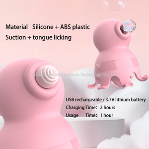 12 Frequenz Weiches Silikon Geräuscharmer Nippel Klitoris Saugen <span class=keywords><strong>Massage</strong></span> gerät BDSM Adult Sex Stimulierender Vibrador Feminino - Product Image 4