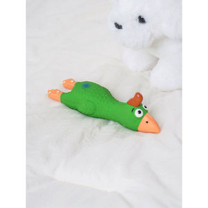 Cartoon Chicken Beep Green Latex Pet Toys Soft Squeaky <b>Dog</b> Chewing Toys for Children Green Squeaky <b>Ball</b> Smart Play Pets Carton - Product Image 1