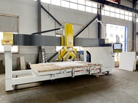 Mesin Pemotong Batu CNC 5 Axis Australia Siap Pakai untuk Produsen Batu Profesional dan Produsen Meja Dapur