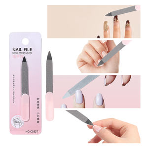 LMLTOP, venta al por mayor, herramienta de belleza para manicura, Lima para pulir <span class=keywords><strong>uñas</strong></span>, mango <span class=keywords><strong>rosa</strong></span> Mini, personalizada, OEM, pequeña lima de <span class=keywords><strong>uñas</strong></span> artesanal de Metal C0337 - Product Image 3