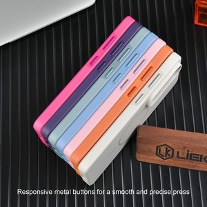 Étui de téléphone magnétique N52 Lieko Armor Drop Protection, résistant aux chocs, anti-traces de doigts et anti-jaunissement, avec boutons métalliques - Product Image 5