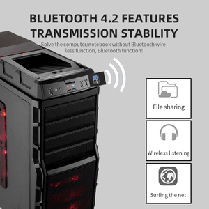 150Mbps Mini USB Wifi không dây <span class=keywords><strong>adapter</strong></span> BT 4.2 Wifi Dongle Card mạng rtl8723du cho Máy Tính Để Bàn Máy Tính Xách Tay PC - Product Image 3