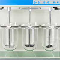 Appareil de test de dissolution de comprimés BIOSTELLAR RC-1/3/6 pour laboratoire médical, testeur de dissolution de comprimés de qualité supérieure, personnalisable OEM