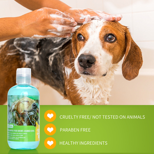 Nobleza miele di mandorle Aroma cucciolo Shampoo ipoallergenico cane Shampoo per capelli corti speciale per il prodotto toro toelettatura per animali domestici - Product Image 2