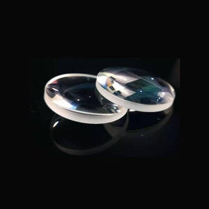 Verre optique <span class=keywords><strong>CaF2</strong></span>, diamètre 25,4 mm, longueur focale 25,4 mm-200 mm, lentille biconvexe avec revêtement AR - Product Image 2