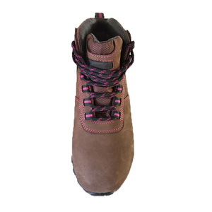 รองเท้าเซฟตี้หัวเหล็กสีน้ำตาลสีชมพูสำหรับผู้ชายรองเท้าบู้ทอุตสาหกรรมหนังนูบัคอุตสาหกรรม EVA Midsole EVA + ยาง - Product Image 3