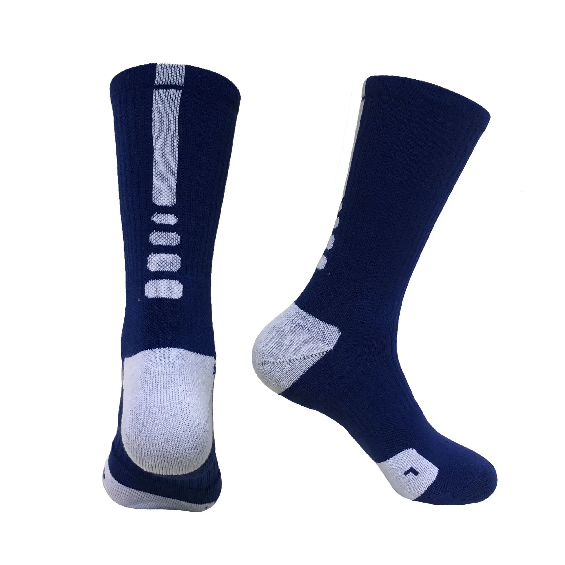 The new listing new athletic cushion crew cotton custom name knit heavy street winter breathable socks