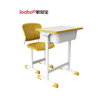 Meubles scolaires modernes multifonctionnels, chaises et tables d'étude pour enfants et adultes, durables, écologiques, avec structure en acier réglable en hauteur