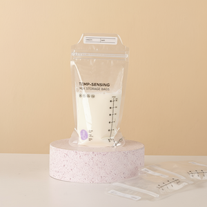 Etiqueta personalizada aceptada, almacenamiento de alimentación de leche materna, bolsas de plástico, bolsa para bebés, leche materna para niños - Product Image 1