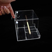 Exhibidor de Ropa Acrílico Moderno, Ecológico y de Lujo, con Ventana Transparente Lavable, Bandeja para Semillas Desmontable, Reciclable y Personalizable