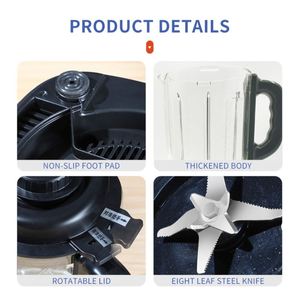 Licuadora Comercial de Alto Rendimiento y Velocidad Variable de 1.75L con Motor de Cobre Puro para Uso Doméstico y Hotelero - Product Image 5