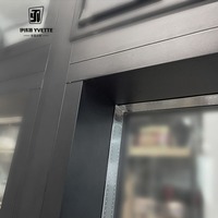 Ventanas Arqueadas Modernas de Aluminio Personalizadas, Estándar Europeo Contemporáneo, Ventana Arqueada de Triple Vidrio para Dormitorio, Sala de Estar, Cocina