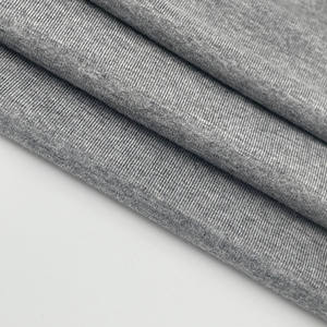 Tela de rayón de alta calidad 95% Viscosa 5% Spandex Jersey Knit Plain Dyed T-Shirts para niños Rib Style - Product Image 2