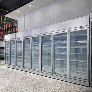 Congélateur vertical en verre avec contrôle intelligent de l'application | Surveillance en temps réel des contenants de crème glacée et des repas prêts-à-manger - Product Image 1