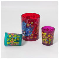 Tasse en verre changeante de couleur-modèles personnalisables disponibles