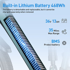 Aairsk eu/uk משלוח ישיר 26 אינץ '400w 36v 13 אה אופניים חשמליים עיר אופניים חשמליים - Product Image 3