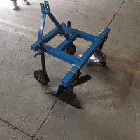 Implemento de tractor, arado Ridger pequeño, máquina de zanjas y estriado simple