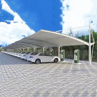 Système de parking Bristar panneau d'air solaire toit pergola abri d'auto photovoltaïque parking