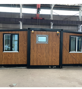 Sang trọng prefab Modular <span class=keywords><strong>20ft</strong></span> 40ft gấp mở rộng <span class=keywords><strong>container</strong></span> nhà văn phòng có thể gập lại mở rộng nhà di động với nhà vệ sinh phòng tắm - Product Image 5