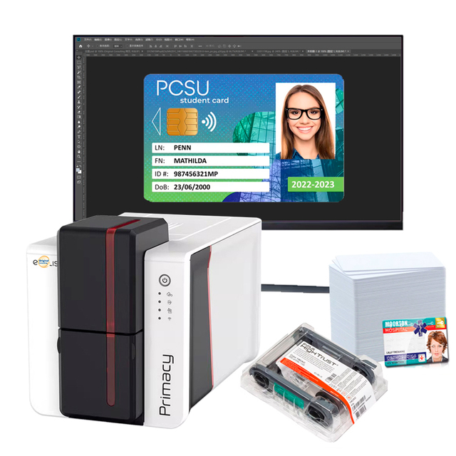 Evoli s Primacy 2 Single Sided PVC Card Printer 300dpi in Stock