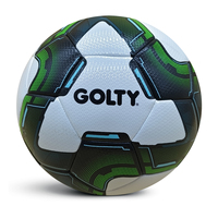 GOLTY GSM-9013 Taille 5 Poids 410-450G et Circonférence 680-700MM avec Anli PU Winding Rubber Bladder Custom Soccer