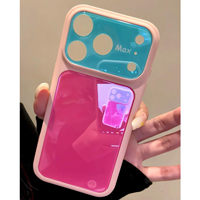 Coque de protection antichoc et étanche Collision Color pour 17 Pro Max en TPU + acrylique avec protection d'objectif et grandes fenêtres