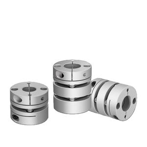 Accoppiamento a disco flessibile a <span class=keywords><strong>singolo</strong></span> e doppio diaframma in alluminio per albero di accoppiamento a vite - Product Image 2