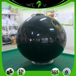 โรงงานราคา Inflatable ปรับแต่งสีดำ Ball ชุดสำหรับกิจกรรมหรือนิทรรศการ