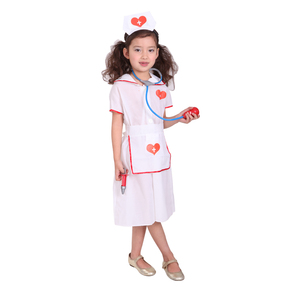 女の子の子供の看護師のユニフォームのためのハロウィーンの衣装 - Product Image 5
