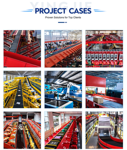 Système de tri à courroies croisées circulaires personnalisé pour entrepôt logistique, idéal pour la livraison postale - Product Image 5