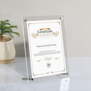 Nhà Máy Bán buôn hiện đại cổ điển treo tường kính thực giải thưởng giấy chứng nhận tài liệu bằng tốt nghiệp khung - Product Image 3