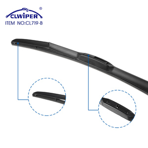 CL719-B Hybrid <span class=keywords><strong>Universal</strong></span> Wiper Blade Chất Lượng Ổn Định Cao Su Tự Nhiên Refill <span class=keywords><strong>Flat</strong></span> <span class=keywords><strong>Auto</strong></span> Kính Chắn Gió Xe Kính Chắn Gió - Product Image 2