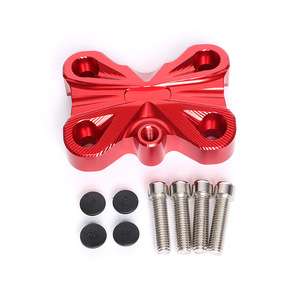 XYRAcing Explorer Trading Post Collier <span class=keywords><strong>de</strong></span> fixation <span class=keywords><strong>de</strong></span> guidon plat pour ADV160/150 en alliage d'aluminium CNC anodisé, accessoire <span class=keywords><strong>de</strong></span> direction modifié - Product Image 4