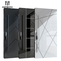 Hitech entrée moderne grand pivot porte d'entrée haut de gamme anti-effraction porte extérieure portes principales conception porte principale de luxe