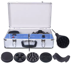 Luxury Black Leather Contemporary Salon Shampoo <b>Bed</b> with Massage Function <b>Portable</b> for Bathroom Use No Plumbing Required - Product Image 1