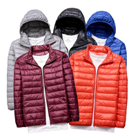 Doudounes Légères et Chaudes pour Hommes – Deux Styles Tendance : Vestes d'Hiver avec ou sans Capuche