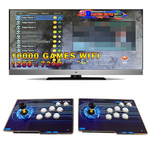 Nhà Máy Bán Buôn Pandora 3D Wifi Hộp Trò Chơi 10000 Trong 1 Retro Arcade Giao Diện Điều Khiển Hỗ Trợ 4 Người Chơi Arcade Phím Điều Khiển